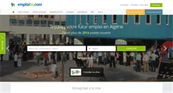 Desktop Screenshot of emploitic.com